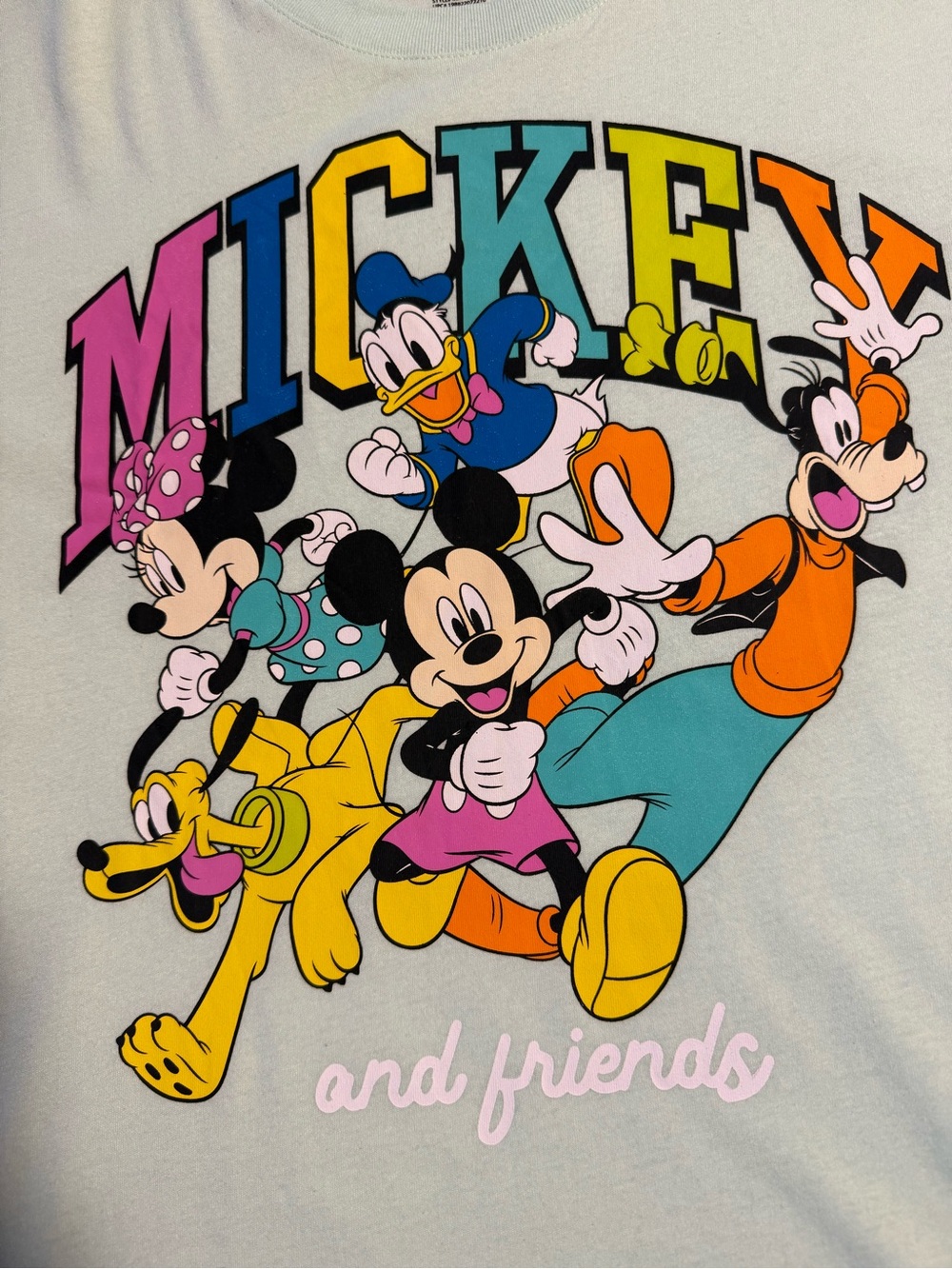Disney Mickey Mouse & Friends T-Shirt Size Large - Picture 2 of 6